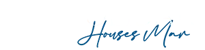 Logo Holidays Houses Mar blanco